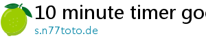 10 minute timer google